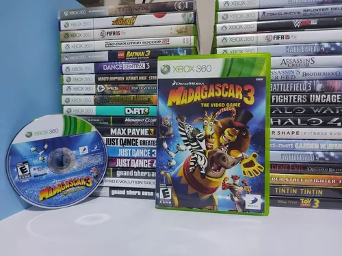 Madagascar 2 Escape África Xbox 360 original em mídia física