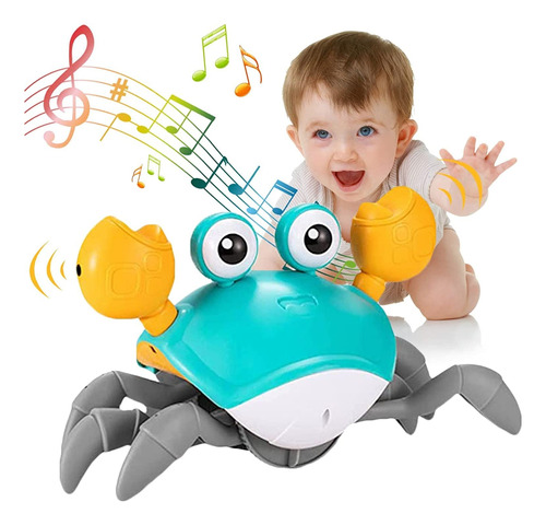 Juguetes Para Bebé De Cangrejo Induccion Con Música Y Luz