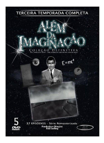 Box Com 5 Dvds Originais : Além Da Imaginação 3ª Temporada