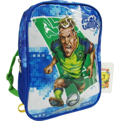 Mochila Espalda Jardin Escolar Futbol 12 Pulgadas Gambeta