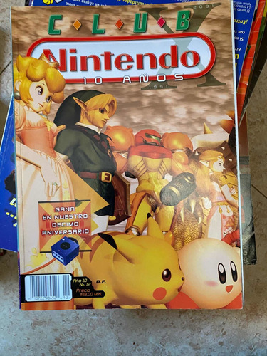 Revista Club Nintendo Smash Bros Melee 10 Años