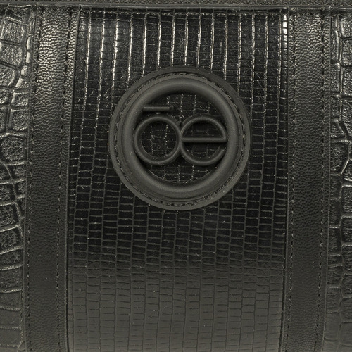 Cartera Grande Cloe Para Mujer Doble Función Y Redpocket Color Negro