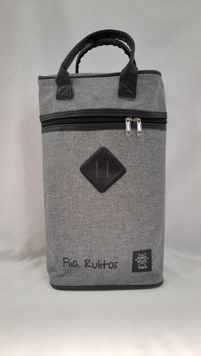 Bolso Matero Yuco Mochila - Gris Melange (apto Stanley)