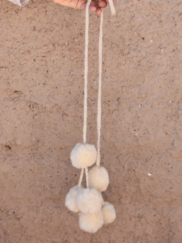 Imagen 4 de 4 de Tulma Norteña Grande - Hay Colores (pompones O Borlas)