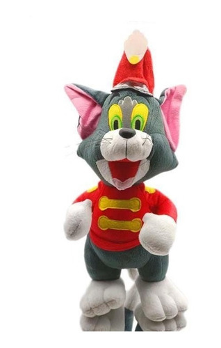 Imagen 2 de 5 de Tom Y Jerry Soldier Tom Gato Peluche Muñeca Cumpleaño Regalo