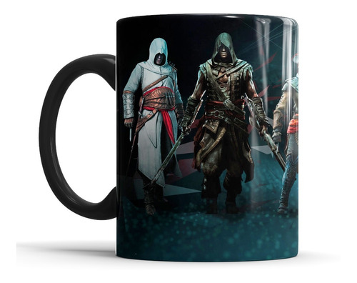 Taza Mágica Assessins Creed Cerámica Excelente Calidad