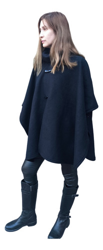 Poncho Polar Mujer Con Cuello Alto Calidad Premium