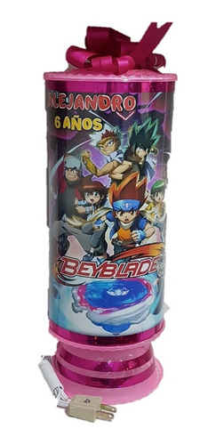 Beyblade  4 Centros De Mesa Lámparas 38 Cm Altura 2022