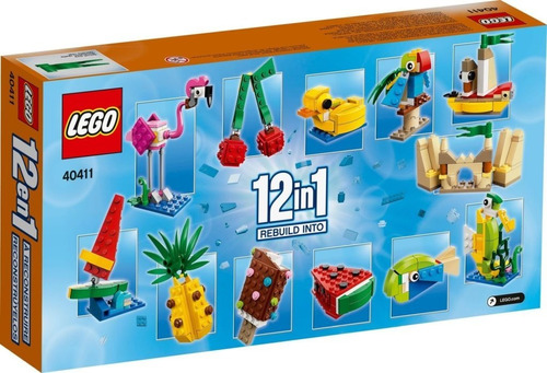 Lego Diversión Creativa 12 En 1 Iconic 40411 Nuevo