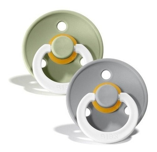 Chupetes Bibs Night Time Set X2 Brilla En La Oscuridad