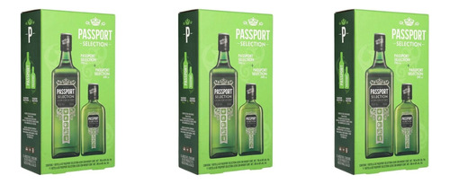 Pack De 3 Whisky Passport Selection 700ml + 200ml