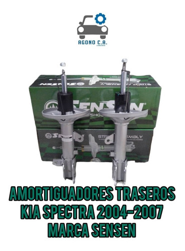 Amortiguadores Traseros Kia Spectra 2004-2007