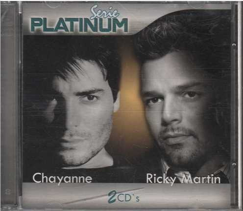 Cd - Chayanne Y Ricky Martin / Serie Platinium