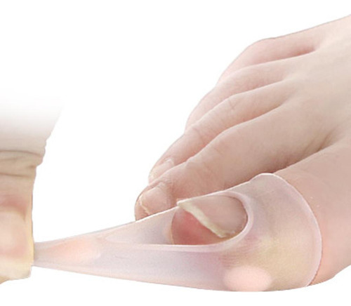 Gel Para De Uñas De Pies Encarnados De Silicona De 5 Pares,