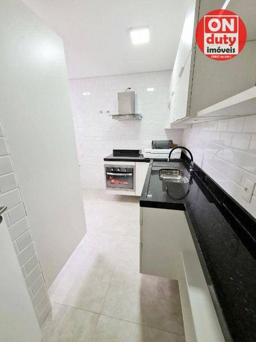 Imagem 21 de 30 de Triplex Com 3 Dormitórios À Venda, 190 M² Por R$ 1.150.000 - Gonzaga - Santos/sp - Vl0025