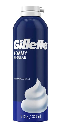 Gillette Foamy Espuma De Afeitar Regular X 312 Gr 