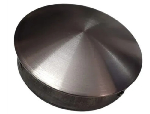 Tapa Curva Ligera Para Poste O Tubo De 2in Acero Inox 6pzs