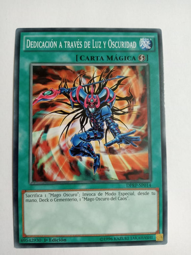 Dedication Through Light And Darkness Common Español Yugioh