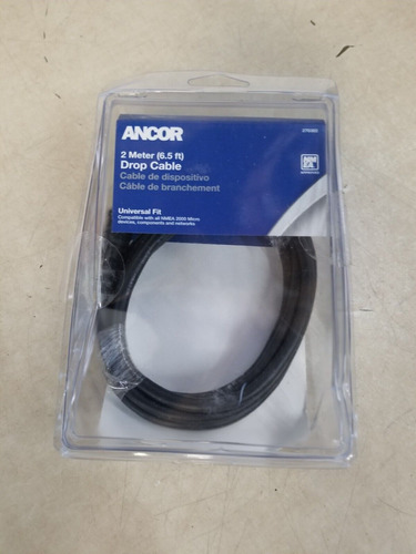 Ancor 270302 Nmea 2000 Drop Cable 2 Meters Mme
