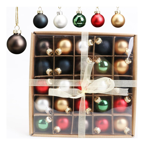Adornos De Navidad Mini Adornos De Navidad Conjuntos De 25 P