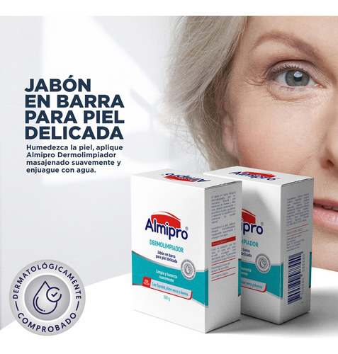 Jabon Dermolimpiador Almipro - g a $95