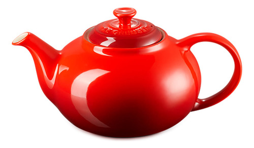 Bule De Chá Clássico Le Creuset Vermelho 1,3 L
