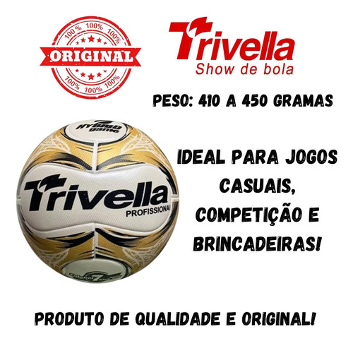 Saco De Bolas Com 4 Bolas Trivellas Society Futebol Oferta