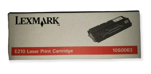 Lote De 10 Piezas Toner Original Lexmark 10s0063 E210