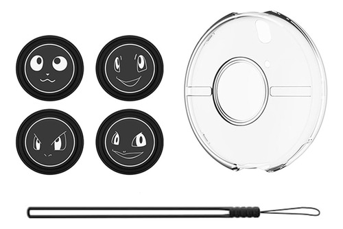 Funda Protector De Silicona Para Poke Bola Go Plus +