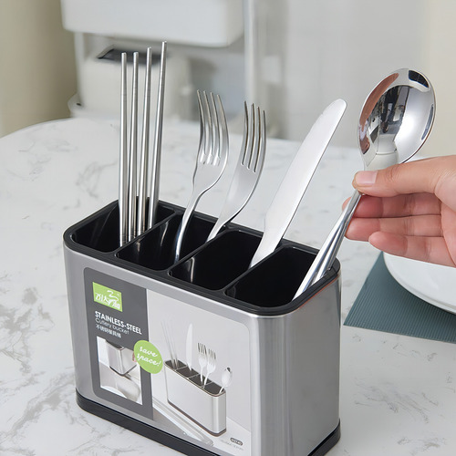 Escurridor De Cubierto Utensilios Cocina Acero Inoxidable