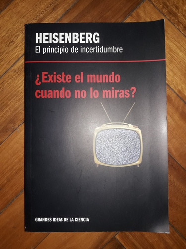 Libro Heisenberg - El Principio De La Incertidumbre