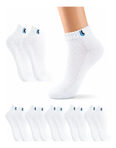 MLB 3499650336 Kit 6 Pares Meias Lupo Soquete Cano Baixo Academia Original JM