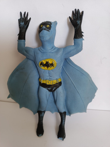 Figura Vintage De Batman De Goma Año 1973 National Periodica