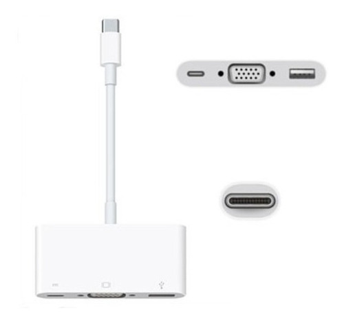 Apple Adaptador Multipuerto Usb C A Vga Original Apple 