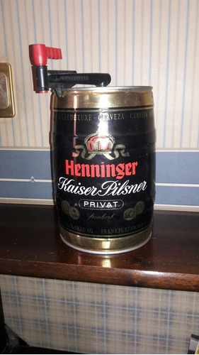 Lata De Cerveza Henninger Privat Coleccionable