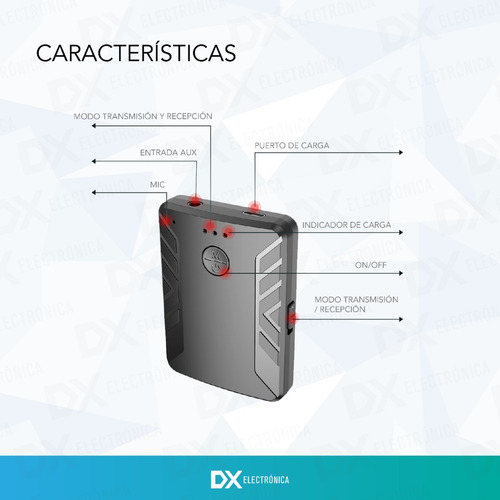 Emisor Transmisor Receptor Bluetooth Audio Tv Smart 2 Punto