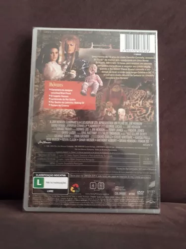 DVD Filme Labirinto - A Magia do Tempo - Semi Novo