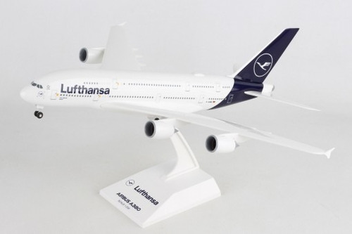 Avión A380-800 De Lufthansa D-aimb Skymarks Escala 1:200