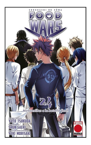 Food Wars 24, De Tsukuda, Yuto. Editorial Panini Comics, Tapa Blanda En Español