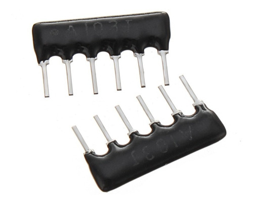 Network Array 5 Resistencia Pin Comun, Pack 15 Unidades