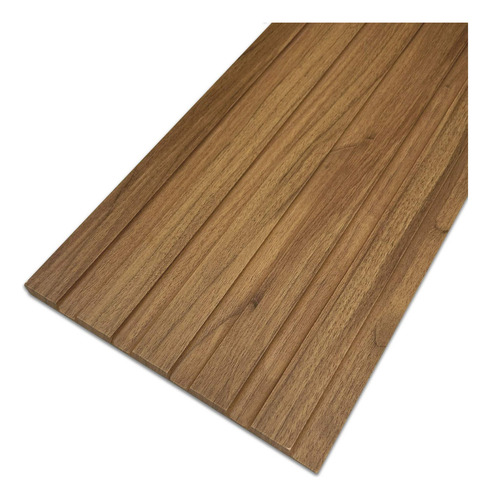 Painel Ripado Compacto 90x25cm: Estilo E Versatilidade Cor Freijo