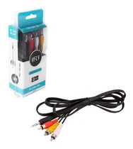 Comprar Cable Audio Y Video Plug 3.5 A 3 Rca 1.8 Metros Irt 