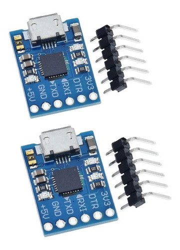 Hiletgo Cp2102 micro Usb A Ttl Uart Modulo 6 pin Serial C