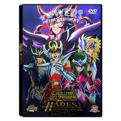 Los Caballeros Del Zodiaco Hades Volumen 5 Cinco Dvd