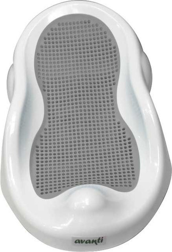 Bañera Bebe Avanti Plegable Soporte Reductor + Termómetro Color Gris