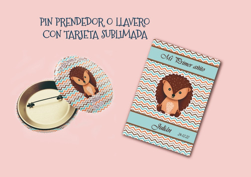 Pines Imán X10 + Tarjetas Cumpleaños, Bautismos, Comuniones