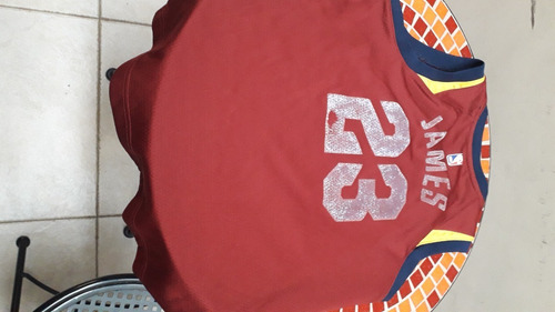 Imagen 2 de 3 de Camiseta Jersey Le Bron James Cleveland Original Nba