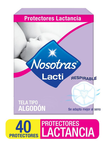 Protectores Nosotras Lacti X 40und