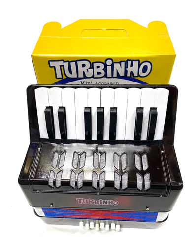 Acordeon Infantil Turbinho Sanfona Gaita Novo Original