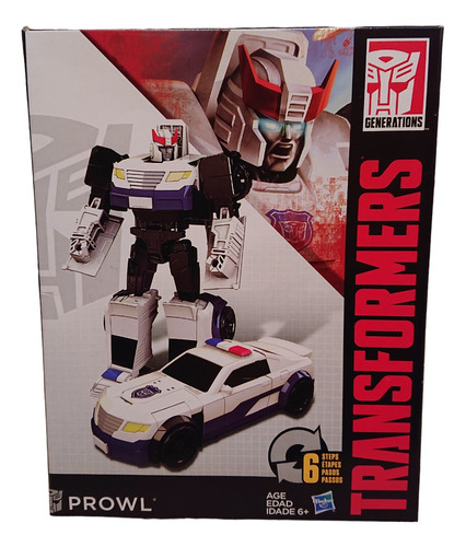 Hasbro Transformers Generations Robot-auto Prowl Unico!!!
